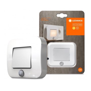 Ledvance - LED Noćno svetlo sa senzorom LUNETTA LED/0,7W/230V 3000K