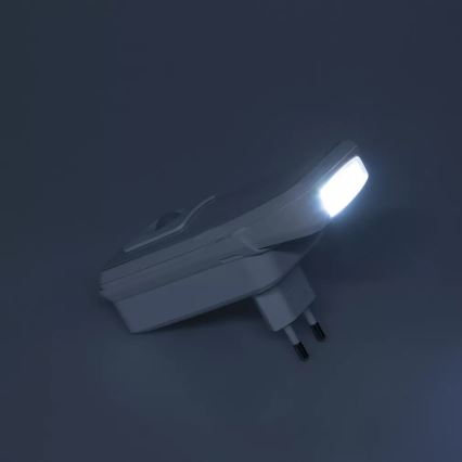 Ledvance - LED orijentaciono svetlo za utičnicu sa senzorom LUNETTA LED/2W/230V