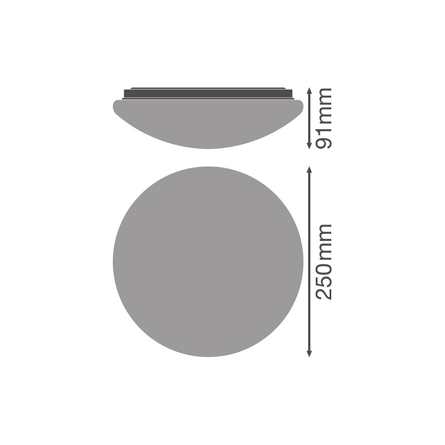 Ledvance - LED Plafonjera ESSENTIAL LED/13W/230V 3000K