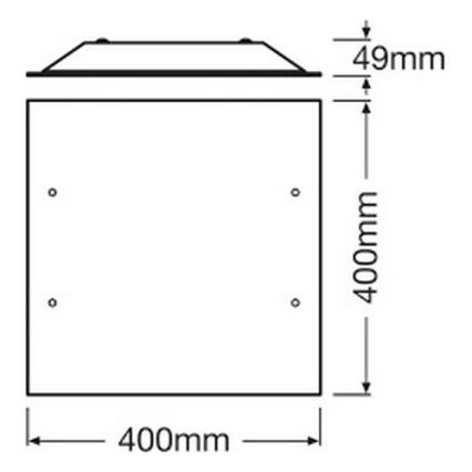 Ledvance - LED Plafonjera LUNIVE LED/24W/230V