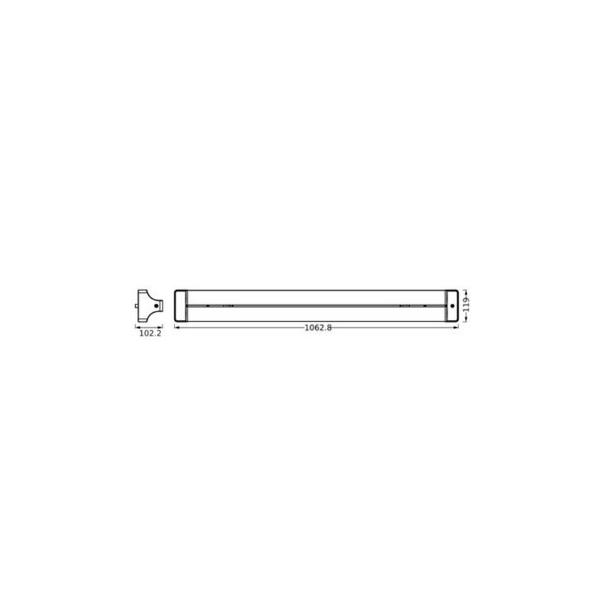 Ledvance - LED Plafonjera OFFICE LINE LED/42W/230V 106 cm