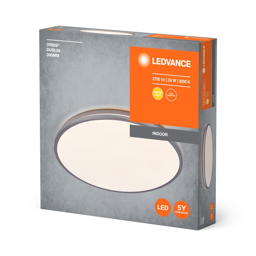 Ledvance - LED Plafonjera ORBIS DUBLIN LED/24W/230V pr. 39 cm