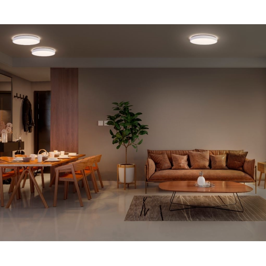 Ledvance - LED Plafonjera ORBIS LONDON LED/16W/230V bela