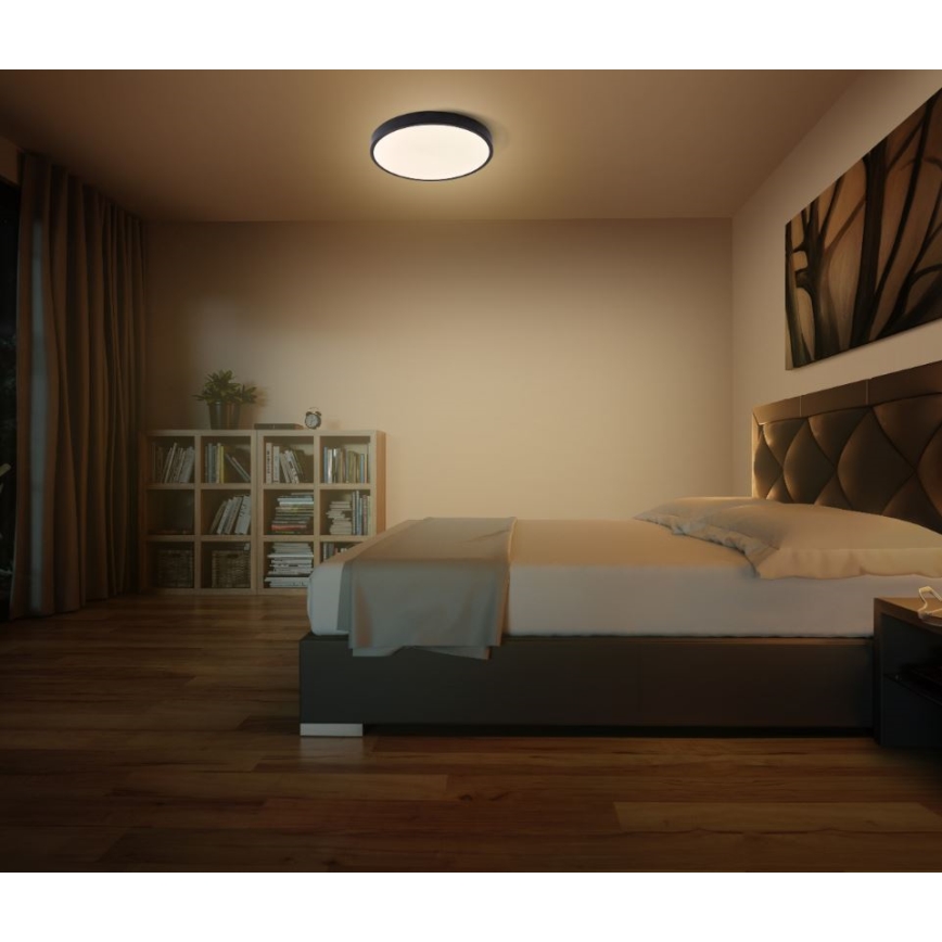 Ledvance - LED Plafonjera ORBIS SLIM LED/36W/230V crno