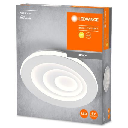 Ledvance - LED Plafonjera ORBIS SPIRAL LED/27W/230V