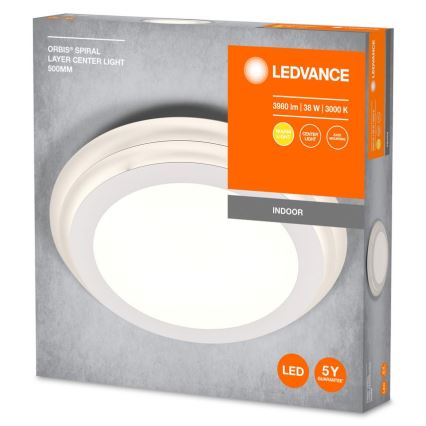 Ledvance - LED Plafonjera ORBIS SPIRAL LED/38W/230V