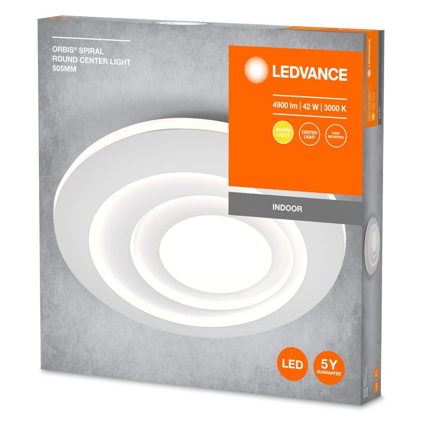 Ledvance - LED Plafonjera ORBIS SPIRAL LED/42W/230V