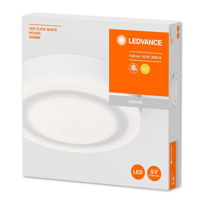 Ledvance - LED Plafonjera ROUND LED/18W/230V pr. 30 cm