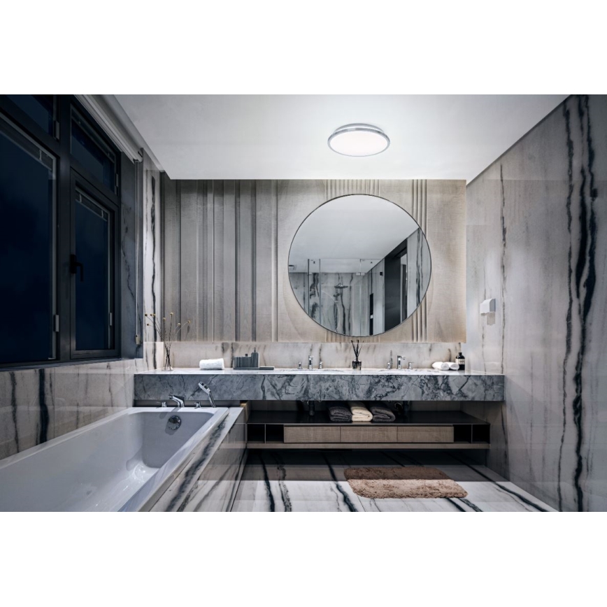 Ledvance - LED Plafonjera za kupatilo DISC LED/18W/230V 3000/4000K IP44