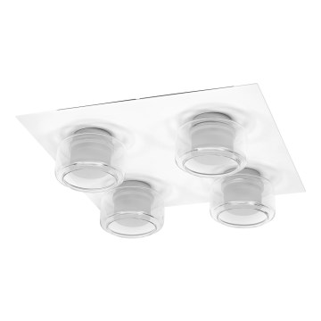 Ledvance - LED Plafonjera za kupatilo ORBIS FLAME 4xLED/5,5W/230V 3000/4000K IP44 bela