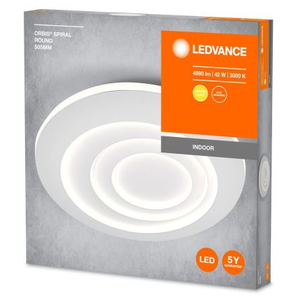 Ledvance - LED plafonsko svetlo ORBIS SPIRAL LED/42W/230V
