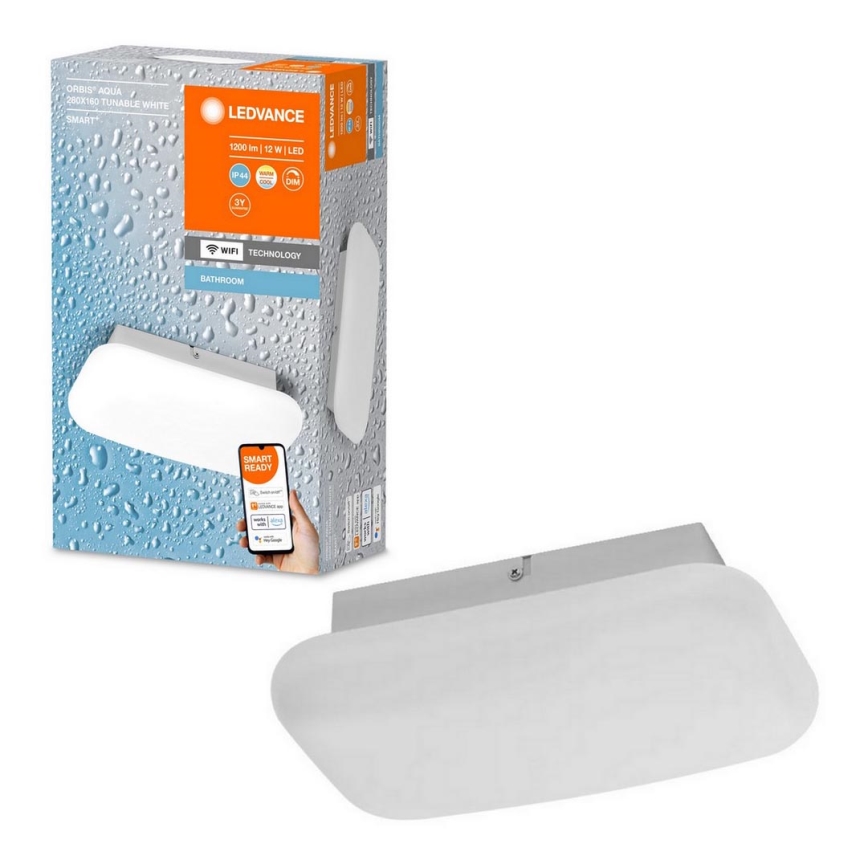 Ledvance - LED prigušiva kupatilska lampa SMART+ AQUA LED/12W/230V 3000-6500K IP44 Wi-Fi