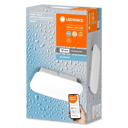 Ledvance - LED prigušiva kupatilska lampa SMART+ AQUA LED/12W/230V 3000-6500K IP44 Wi-Fi