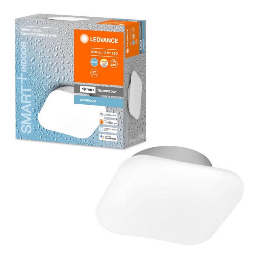 Ledvance - LED prigušiva kupatilsko svetlo SMART+ AQUA LED/12W/230V 3000-6500K IP44 Wi-Fi