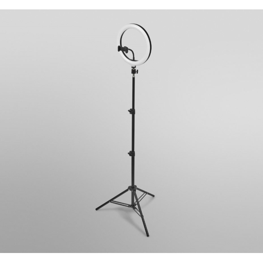 Ledvance - LED Prigušiva samostojeća lampa sa stalkom i Držač za vlogovanje LED/6W/USB 3000/4000/6500K