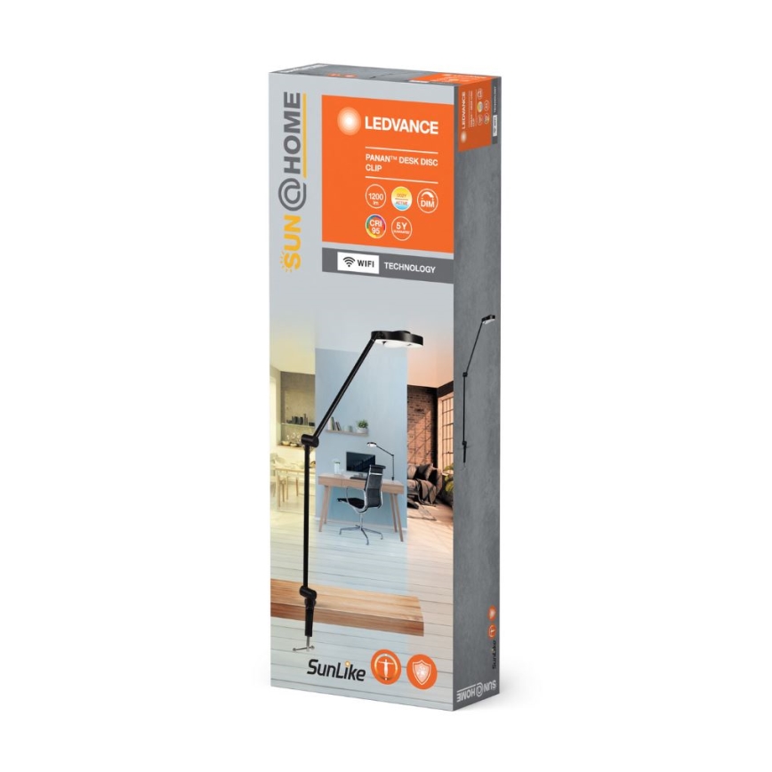 Ledvance - LED Prigušiva lampa sa štipaljkom SUN@HOME LED/15W/230V 2200-5000K CRI 95 Wi-Fi