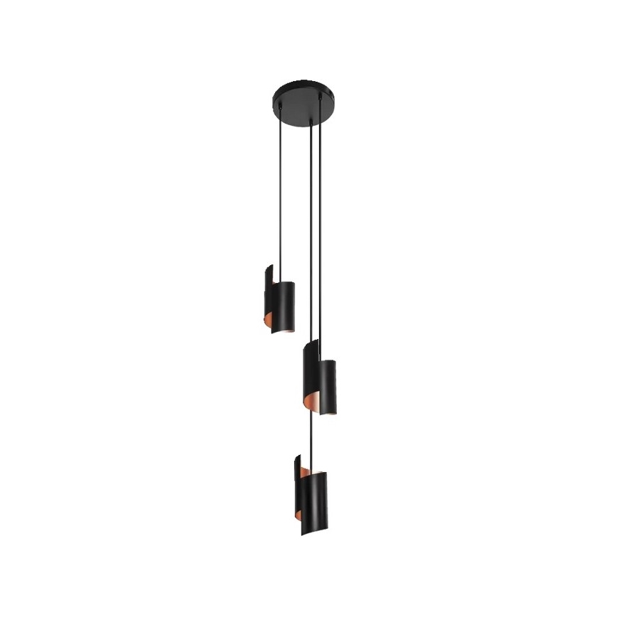 Ledvance - LED prigušiva luster na sajli SMART+ DECOR 3xLED/8W/230V crna Wi-Fi