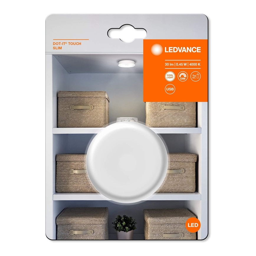 Ledvance - LED Prigušiva orijentacijska lampa DOT-IT LED/0,45W/5V 500 mAh