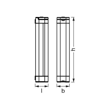 Ledvance - LED Prigušiva orijentacijska lampa LINEAR LED/6,9W/5V 2200 mAh IP54