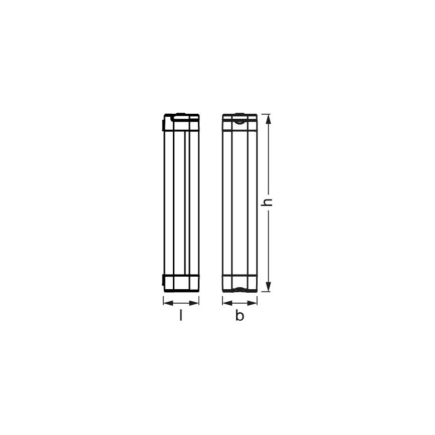 Ledvance - LED Prigušiva orijentacijska lampa LINEAR LED/6,9W/5V 2200 mAh IP54