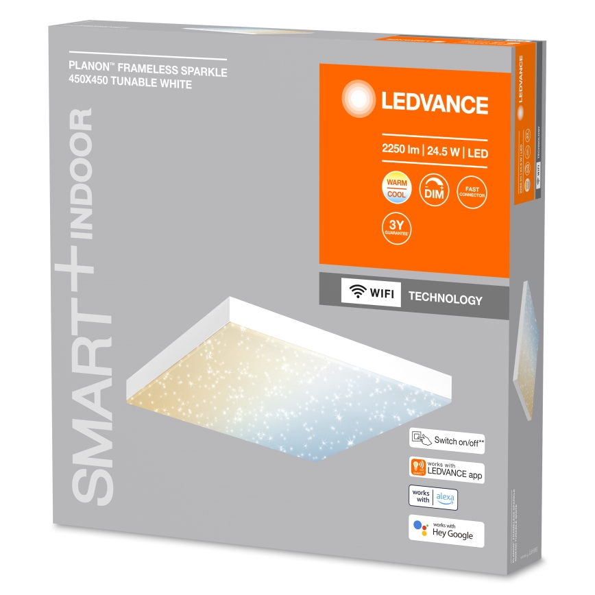 Ledvance -LED Prigušiva plafonjera SMART+ FRAMELESS LED/24,5W/230V 3000-6500K Wi-Fi