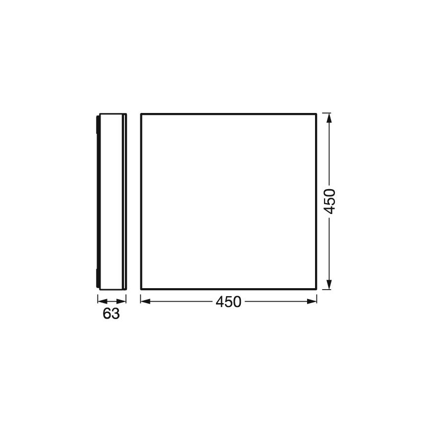 Ledvance -LED Prigušiva plafonjera SMART+ FRAMELESS LED/24,5W/230V 3000-6500K Wi-Fi