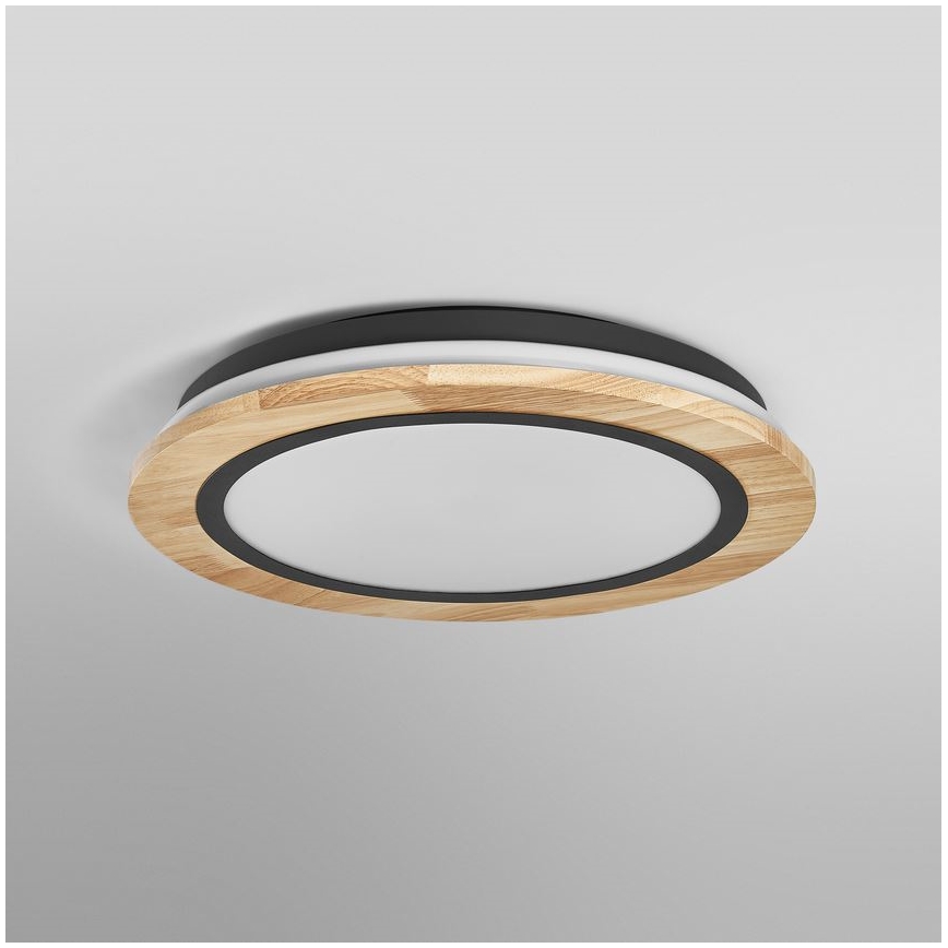 Ledvance - LED Prigušiva plafonjera SMART+ ORBIS WOOD LED/24W/230V 2700-6500K hrast Wi-Fi
