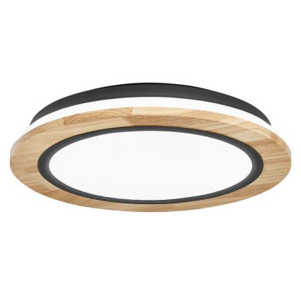 Ledvance - LED Prigušiva plafonjera SMART+ ORBIS WOOD LED/24W/230V 2700-6500K hrast Wi-Fi