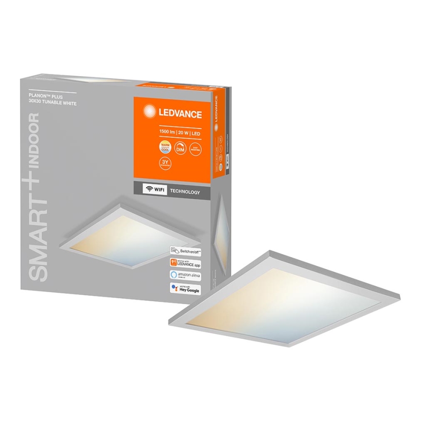 Ledvance - LED Prigušiva plafonjera SMART+ PLANON LED/20W/230V Wi-Fi