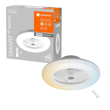Ledvance - LED prigušiva plafonska svetiljka sa ventilatorom SMART+ LED/35W/230V Wi-Fi 3000-6500K + daljinski upravljač