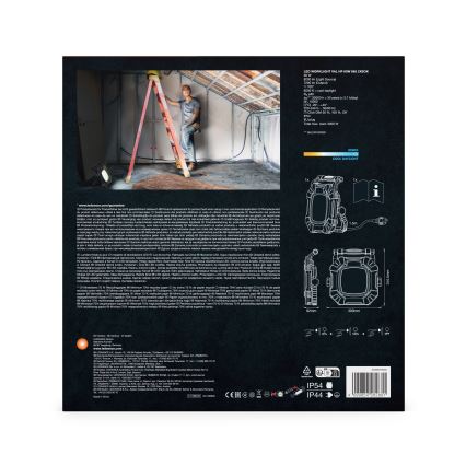 Ledvance - LED prigušiva radno svetlo sa 2 utičnice WORKLIGHT VALUE LED/60W/230V IP54