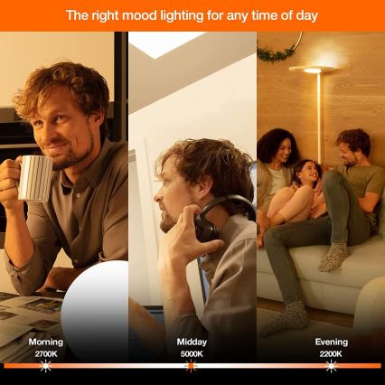 Ledvance - LED prigušiva osvetljenje za monitor SUN@HOME LED/2,5W/5V 2200-5000K CRI 95 Wi-Fi