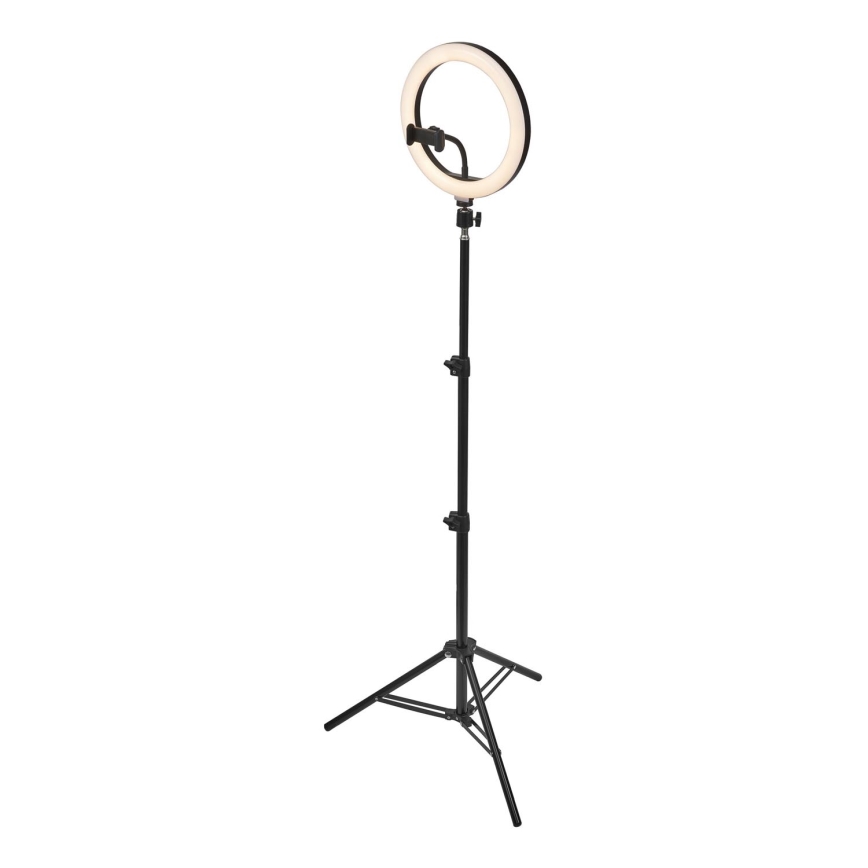 Ledvance - LED Prigušiva samostojeća lampa sa stalkom i Držač za vlogovanje LED/6W/USB 3000/4000/6500K