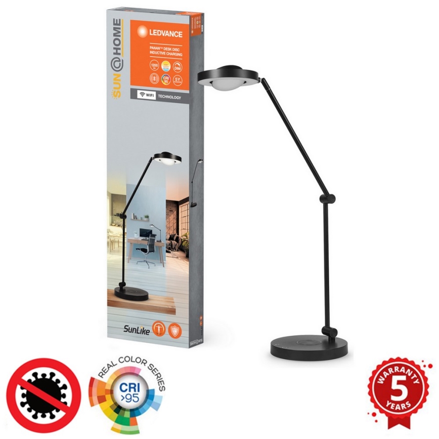 Ledvance - LED Prigušiva stona lampa na dodir SUN@HOME LED/20W/230V 2200-5000K CRI 95 Wi-Fi