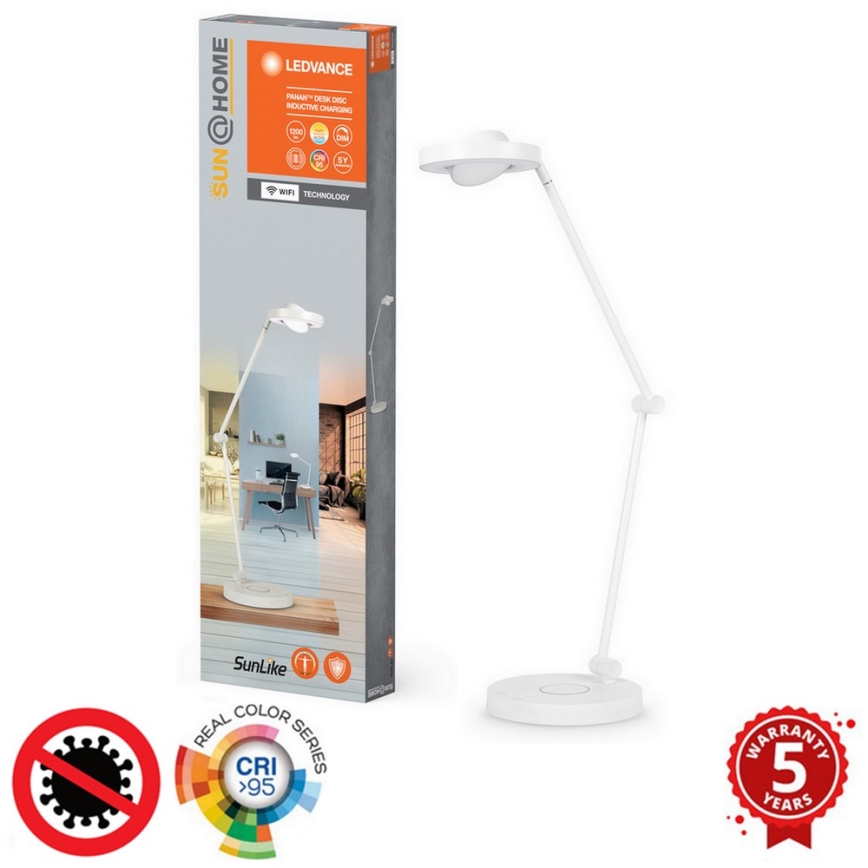 Ledvance - LED Prigušiva stona lampa na dodir SUN@HOME LED/20W/230V 2200-5000K CRI 95 Wi-Fi