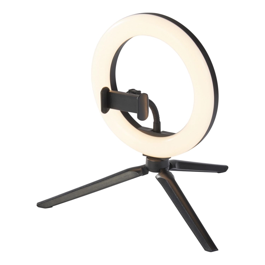Ledvance - LED Prigušiva stona lampa sa stalkom i Držač za vlogovanje LED/5,5W/USB 3000/4000/6500K