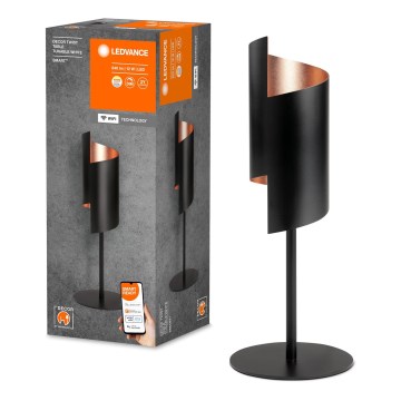 Ledvance - LED Prigušiva stona lampa SMART+ DECOR TWIST LED/12W/230V 3000-6500K Wi-Fi crno