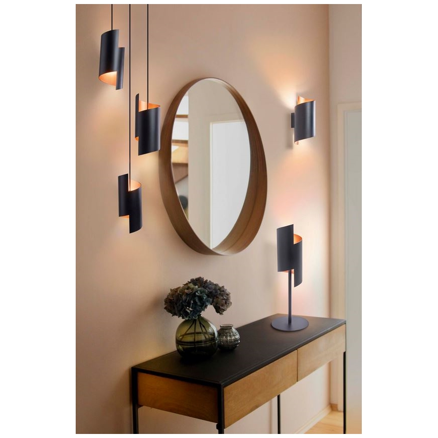Ledvance - LED Prigušiva stona lampa SMART+ DECOR TWIST LED/12W/230V 3000-6500K Wi-Fi crno
