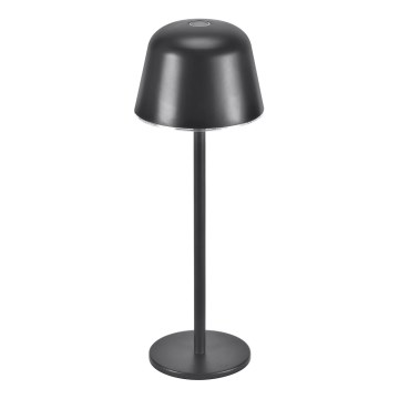 Ledvance - LED Prigušiva vanjska punjiva lampa TABLE LED/2,5W/5V IP54 crno
