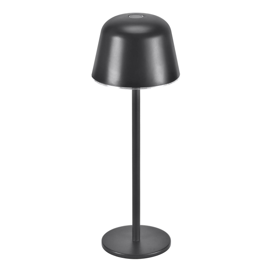 Ledvance - LED Prigušiva vanjska punjiva lampa TABLE LED/2,5W/5V IP54 crno