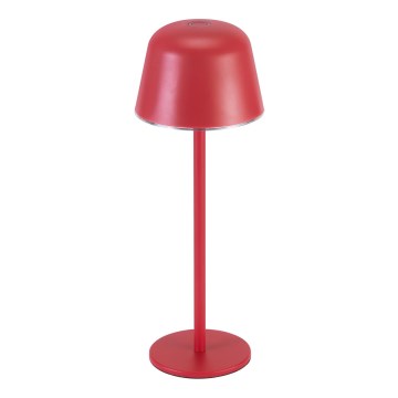 Ledvance - LED Prigušiva vanjska punjiva lampa TABLE LED/2,5W/5V IP54 crveno