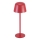 Ledvance - LED Prigušiva vanjska punjiva lampa TABLE LED/2,5W/5V IP54 crveno