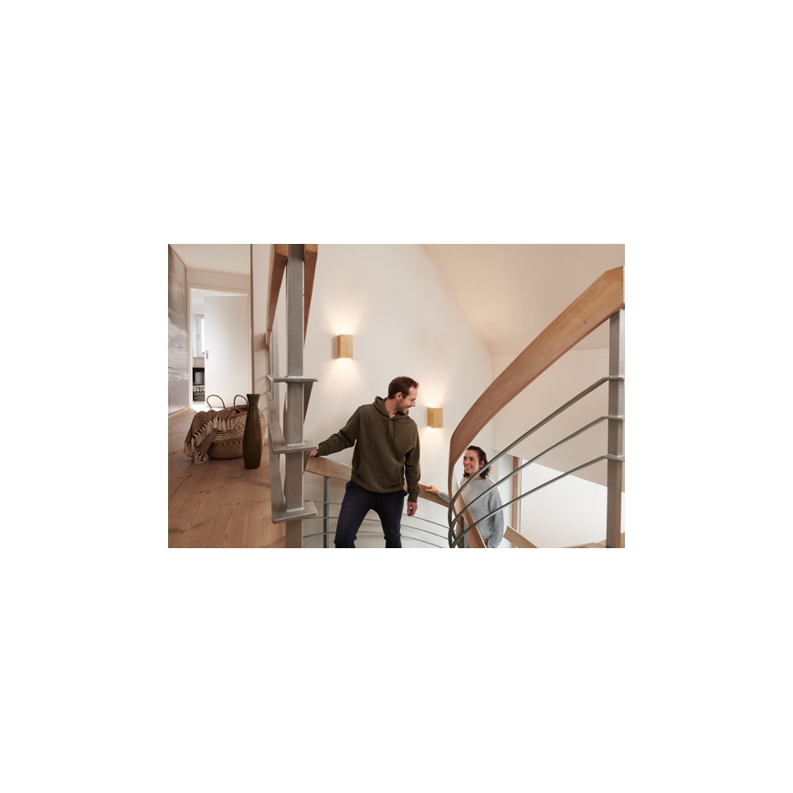 Ledvance - LED prigušiva zidna svetiljka SMART+ WOOD LED/7W/230V 3000-6500K Wi-Fi