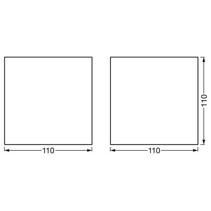 Ledvance - LED prigušiva zidna svetiljka SMART+ WOOD LED/7W/230V 3000-6500K Wi-Fi