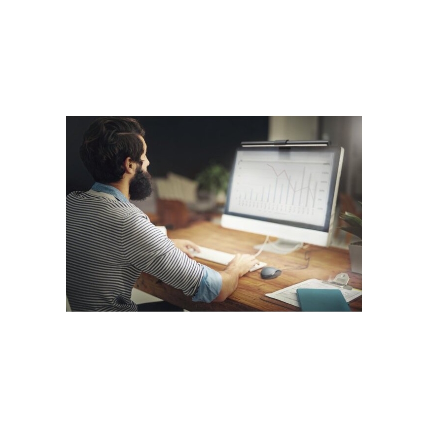 Ledvance - LED Prigušivo osvjetljenje za monitor SUN@HOME LED/2,5W/5V 2200-5000K CRI 95 Wi-Fi