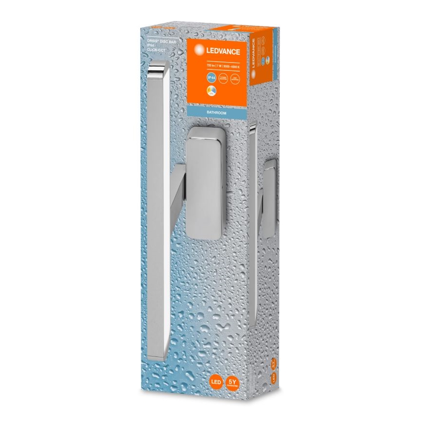 Ledvance - LED Rasveta za ogledalo u kupatilu DISC BAR LED/7W/230V 3000/4000K IP44