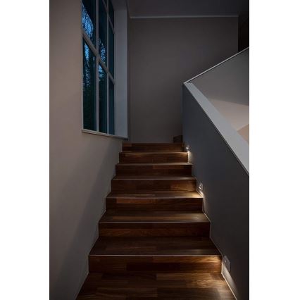 Ledvance - LED Rasveta za stepenište sa senzorom NIGHTLUX LED/0,25W/3×AAA IP54