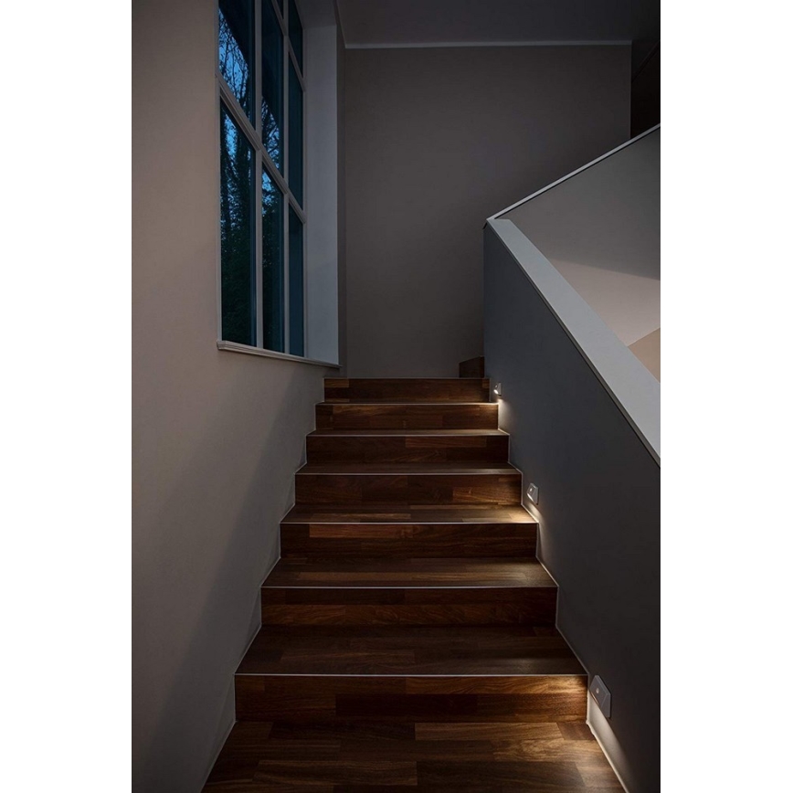 Ledvance - LED Rasveta za stepenište sa senzorom NIGHTLUX LED/0,25W/3×AAA IP54