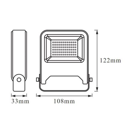 Ledvance - LED reflektor ENDURA LED/10W/230V IP65