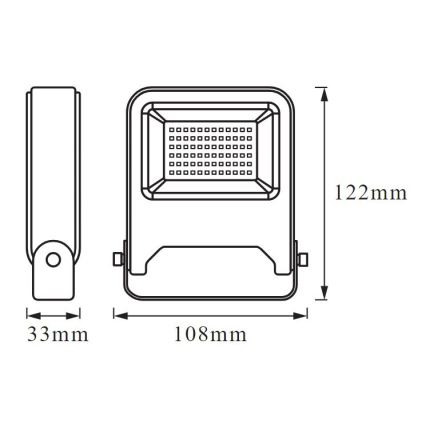 Ledvance - LED reflektor ENDURA LED/10W/230V IP65